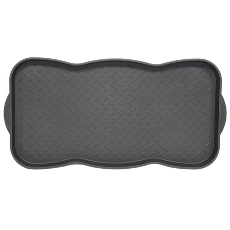 SPORTS LICENSING SOLUTIONS BOOT TRAY BLACK 15x30"" 58779